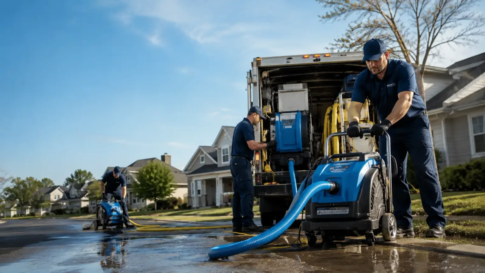 Flood Damage Cleanup in Olustee, OK